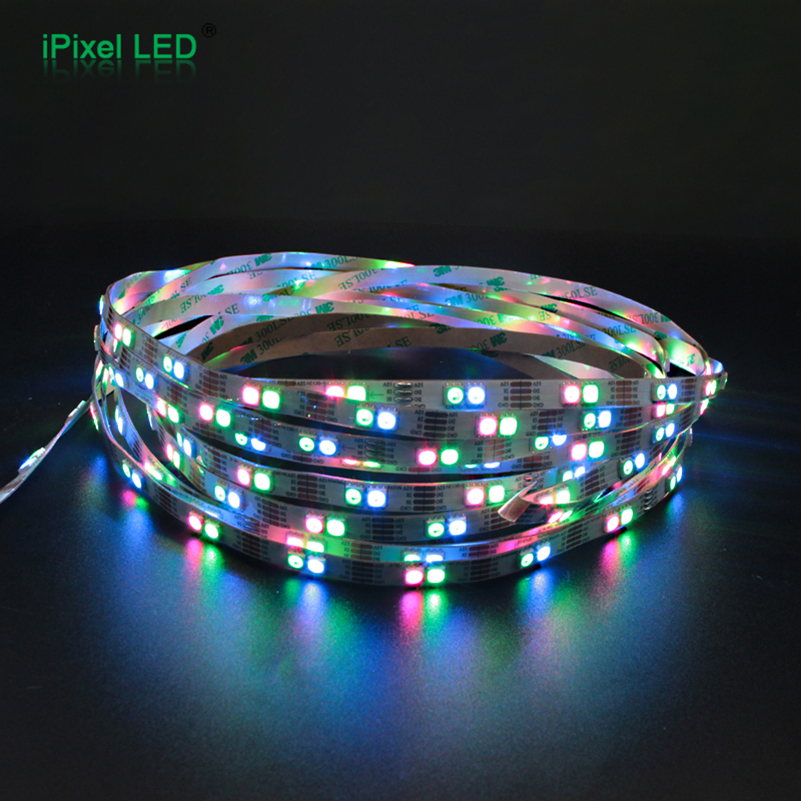 DC 12V双信号可寻址RGB LED灯带60灯/m